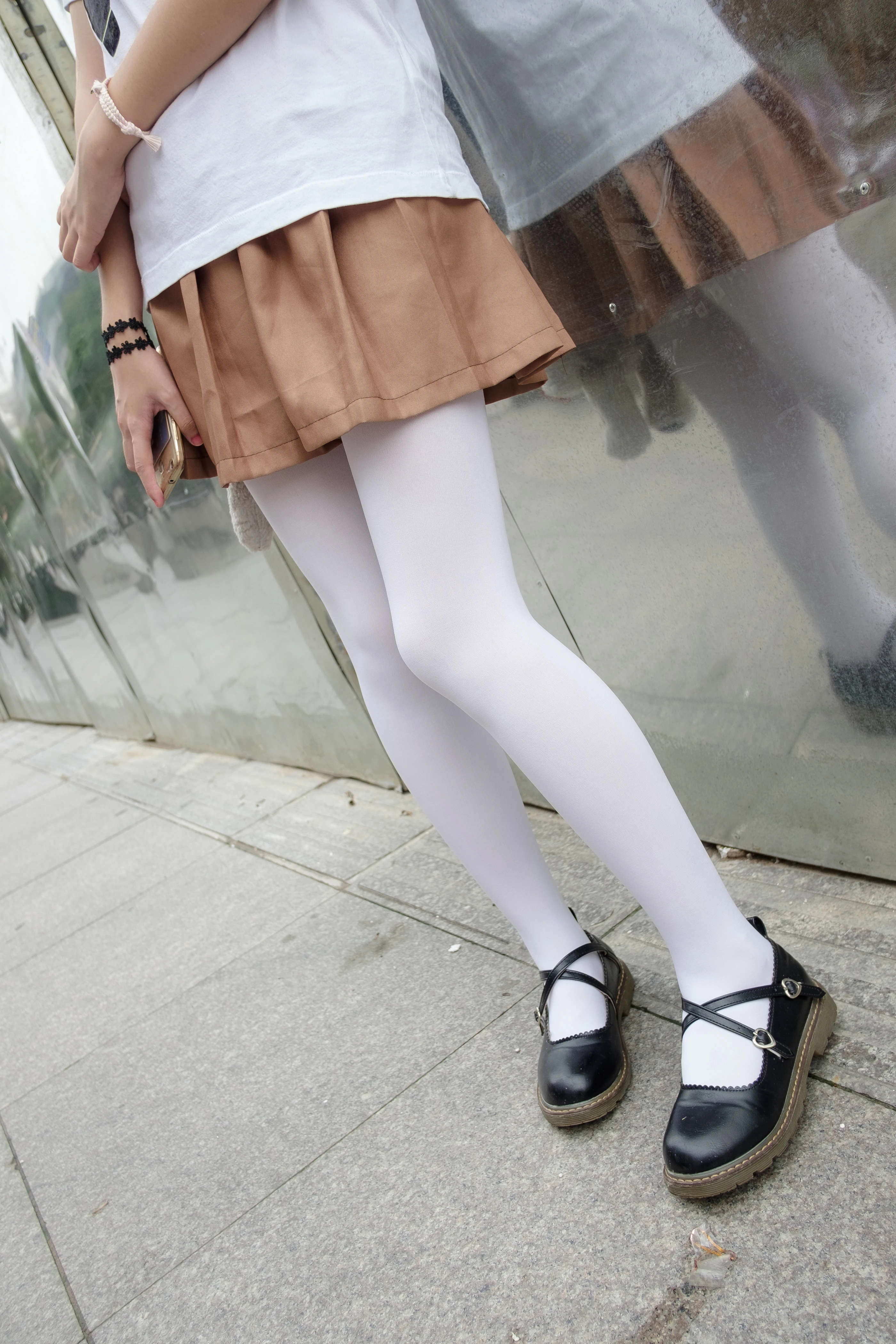 森萝财团 [BETA-004] 高中女生JK白丝外拍 [113P]插图6
